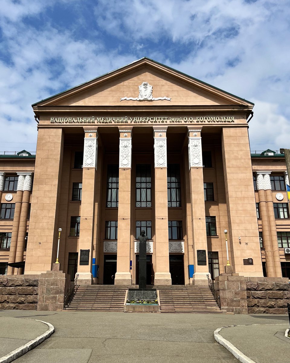 ukrconnect's tweet photo. 🩺💙💛Bogomolets National Medical University is one of the most prestigious and oldest medical schools in Ukraine. 
#today https://t.co/uXR5UgoBby