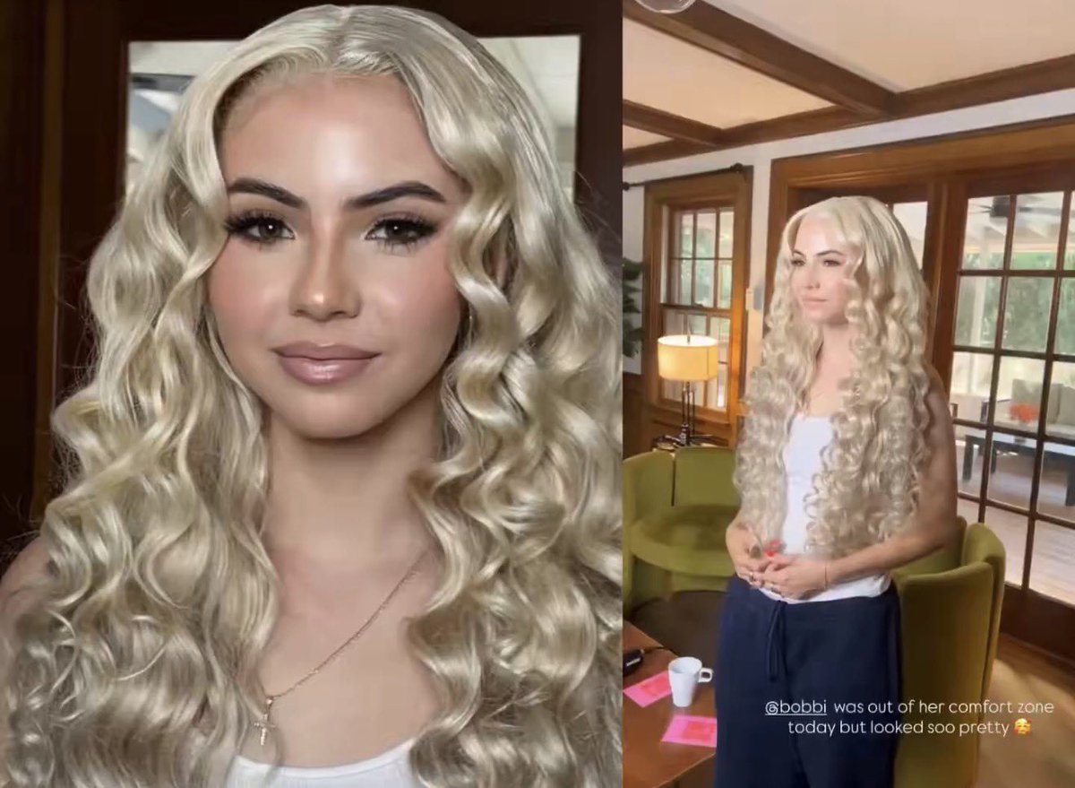 socialwolfx's tweet photo. Bobbi Althoff shows off her new look after being styled by Sukihana. https://t.co/k0AETHKVhF