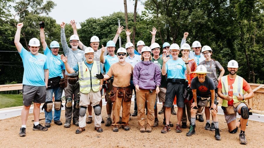 tchabitat's tweet photo. Did you know: Regular Volunteers make up less than 5% of our annual volunteer base but contribute nearly 50% of collective volunteer hours to Twin Cities Habitat each year!🌟  Our "Regs" provide essential support. See what's new with our Reg Crews: https://t.co/tvrLunZ07N https://t.co/xaARk36Wkk