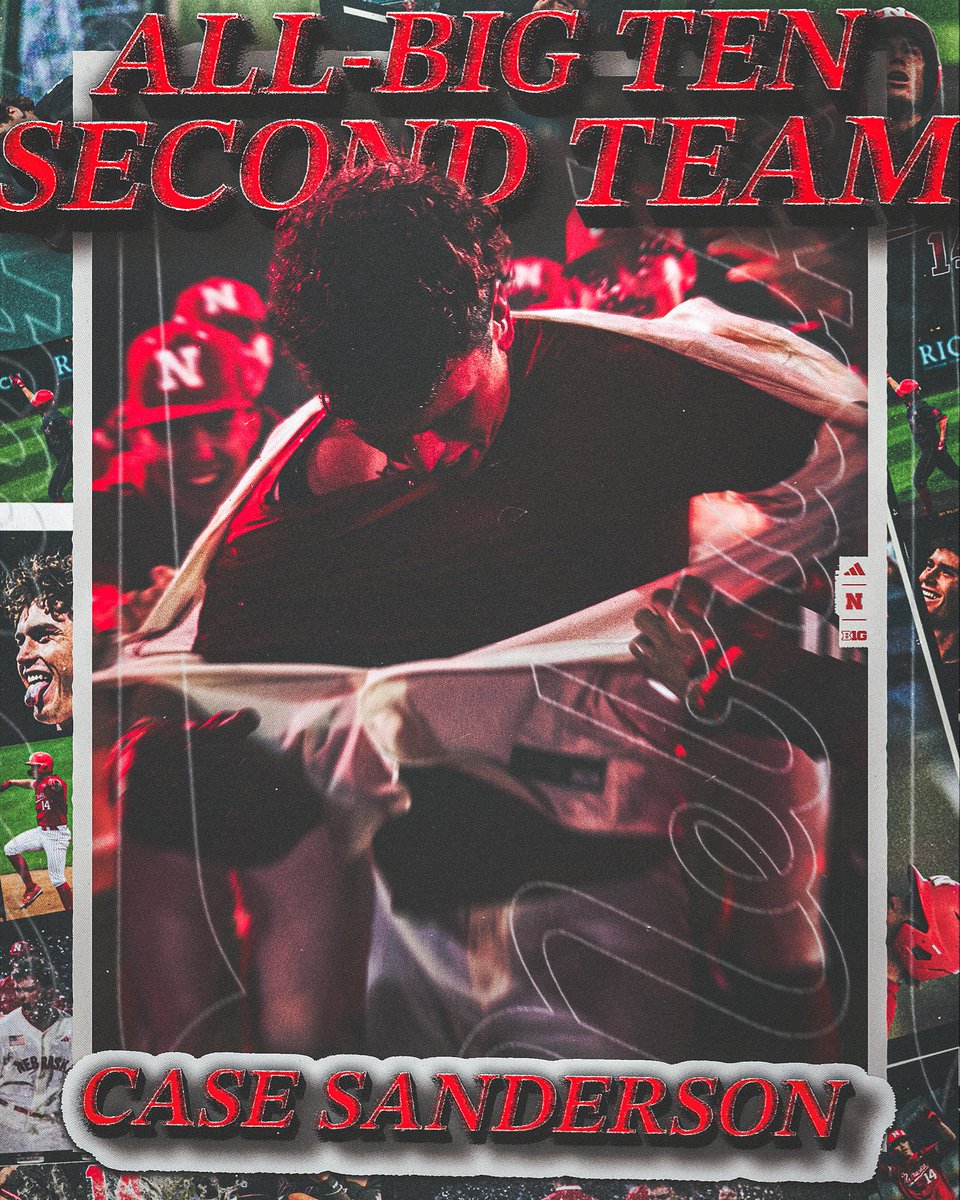 HuskerBaseball's tweet photo. More than deserved. 

🏆 All-Big Ten Second Team https://t.co/a1t6HLaoXm