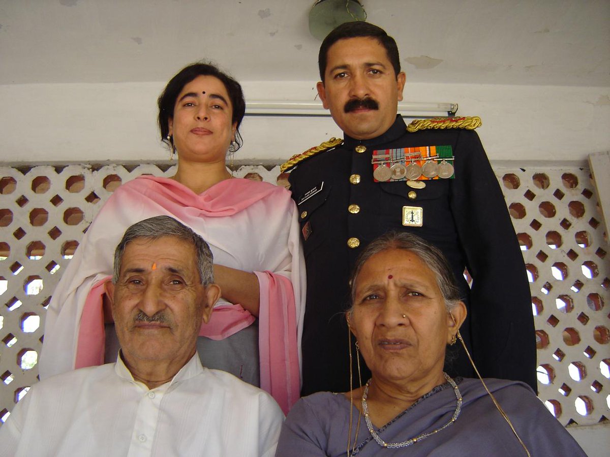 PamposhWarrior's tweet photo. Soldier’s saga, storied and steel-spined: Air Defence, Rashtriya Rifles, Gorkha Battalion. Counter-insurgency, close-combat chaos thick as monsoon fog. Staff in Mountain Bde&amp; AD Bde. Planner and performer — precise as a sniper, powerful as an avalanche.6/14 https://t.co/gtkJi1LaTU