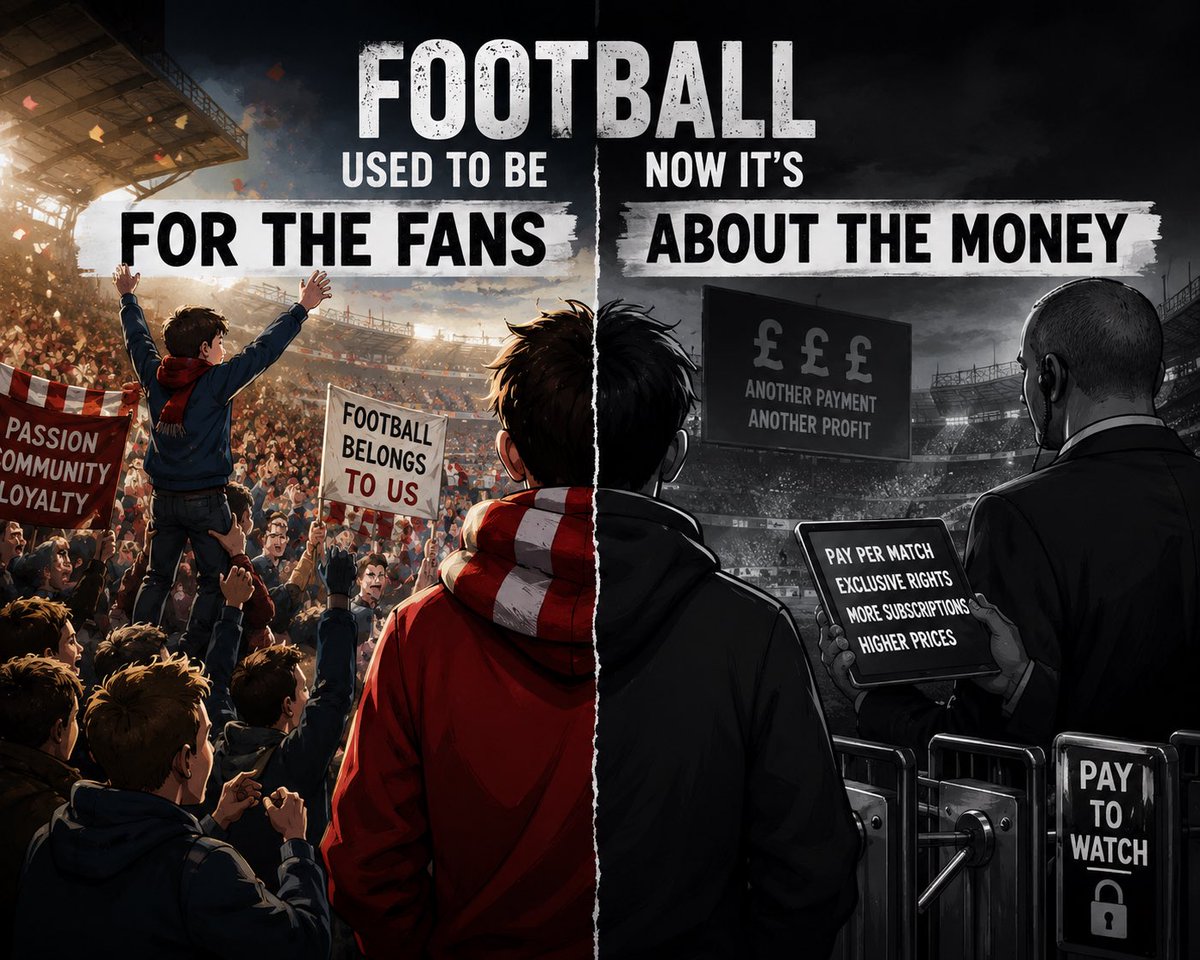 lane_d12's tweet photo. Another day in Rip Off Britain 🇬🇧

This time, it’s @tntsports letting football fans down⚽️

For the first time since the @ChampionsLeague launch in 1992, people will need to pay to watch the final.
Europa &amp; Conference Finals as well

Absolutely disgraceful decision https://t.co/rSlaMy6LhU