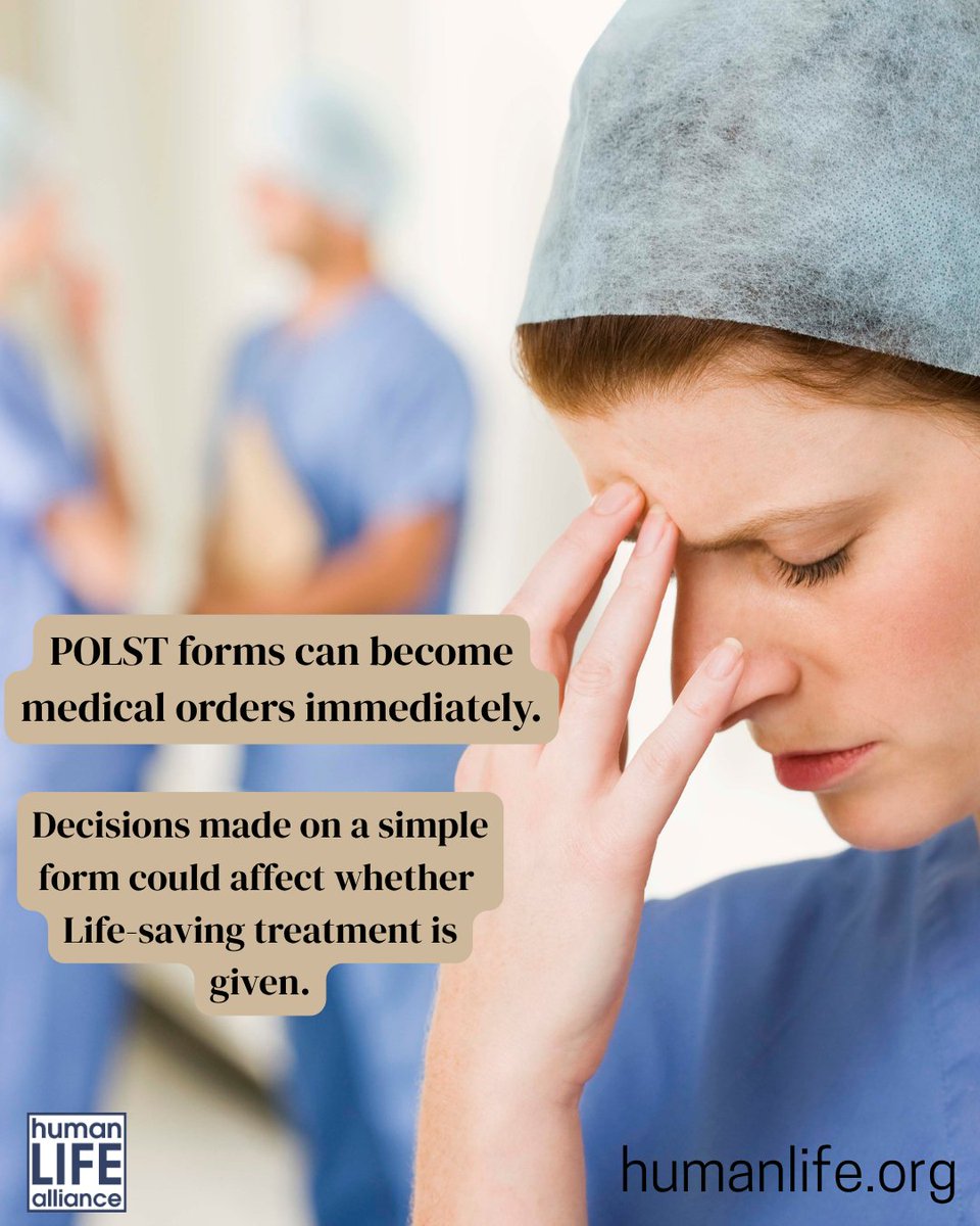 humanlife's tweet photo. Some medical decisions are reduced to checkboxes on a form.

POLST forms can become immediate medical orders affecting life-sustaining treatment.

Understanding how advance directives work is essential before signing.

Learn more in our Informed magazine. https://t.co/suowLKv04S