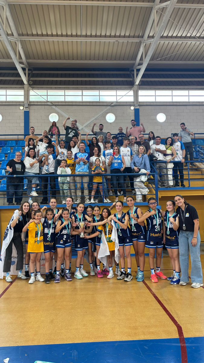 CiudadDeHuelva's tweet photo. Estos son los resultados de nuestra cantera. Nos congratulamos del campeonato provincial conseguido por nuestro Mini masculino y el subcampeonato de nuestro mini femenino, ambos con plaza en el CADEBA.

#CanteraCDH
💙🤍💙 https://t.co/otqacwjM1Y