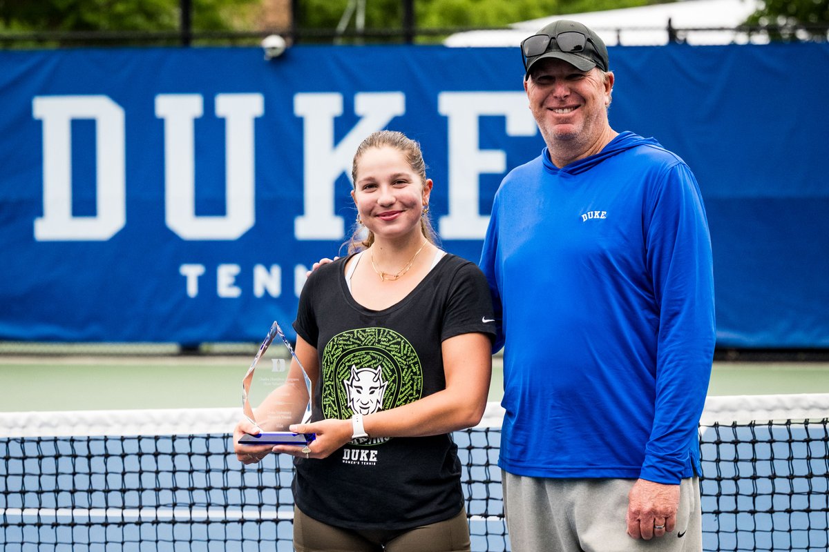 DukeWTEN's tweet photo. That's our MVP 😈 🫶

Congratulations to Irina on being this year's Charles Hamilton Hargrave Most Valuable Player 👏 👏 👏 https://t.co/DQMOjIOb2U