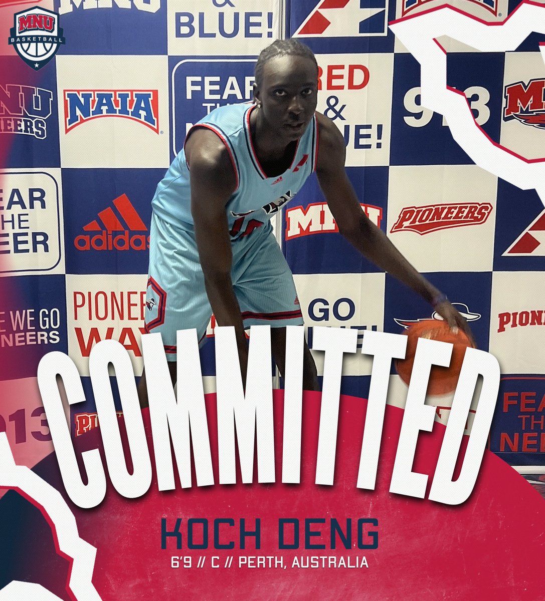 MNUHoops's tweet photo. We are excited to welcome Koch to the Pioneer family. Koch brings size, skill, and incredible character to the program. https://t.co/4np8rfWJq5