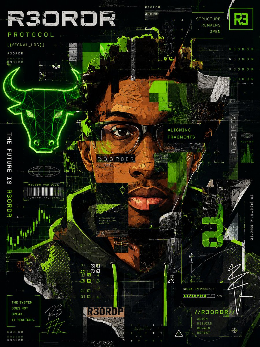 Bullishdoteth's tweet photo. Key Takeaways:  

• Stop using default PFPs.  
• Master the prompt game.  
• Build in public…the algorithm loves signal.  

Real artists + community = unstoppable flywheel.

The future isn’t minted. It’s R3ORDRd. 

8/N https://t.co/QTbMOhaxuR
