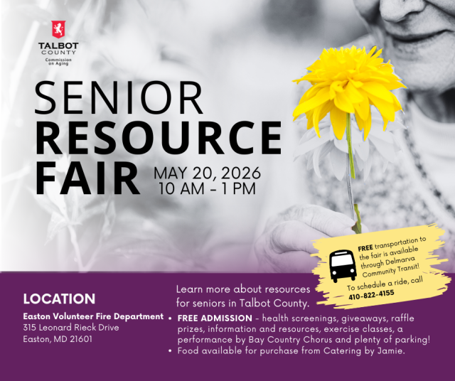 QueenstownBank's tweet photo. Be sure to catch #QueenstownBank at the Talbot Senior Resource Fair on Wednesday, May 20th at the Easton Firehouse (515 Leonard Rieck Drive) in Easton from 10a-1p!  We'll have great information and giveaways for you! https://t.co/cUJHpJ3axa