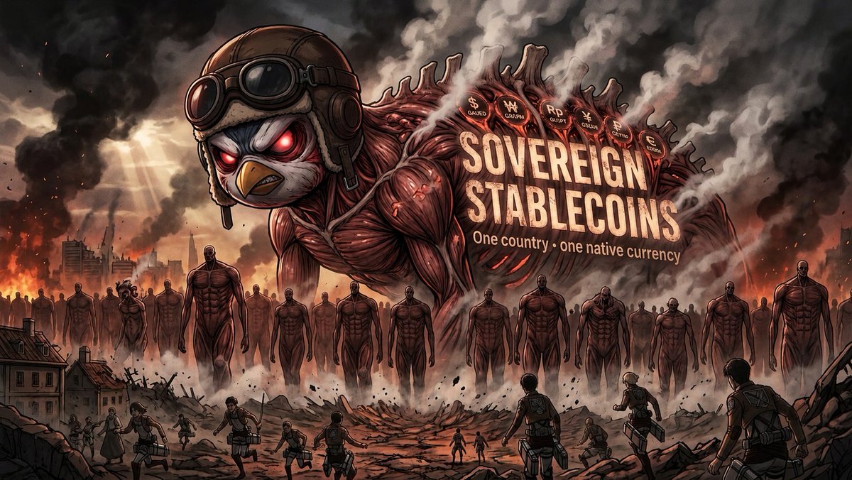 SoYoungGum's tweet photo. @GurufinHQ Rumbling across the global financial world. Nothing can stop this currency of the future! 🔥
"One country • one native currency"
Are you ready to be part of this new history? The rumbling begins 🔥
#GurufinS2 #SovereignStablecoins #Rumbling #Testnet #Season2 https://t.co/7M6exkwjzk