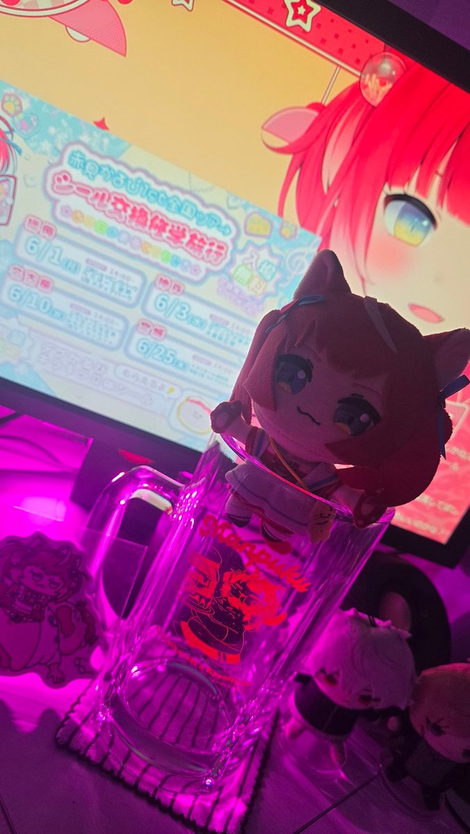 sisitoooo's tweet photo. 自分への誕プレに買った、かるびちんと恭ちゃんのジョッキ届いたけど想像よりでかくて重くて笑った。最高すぎ。 https://t.co/eF62F2UOjB
