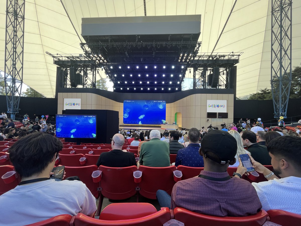 SuperagenticAI's tweet photo. Live  from Google I/O Mountain View! https://t.co/RlS8mvCe8J
