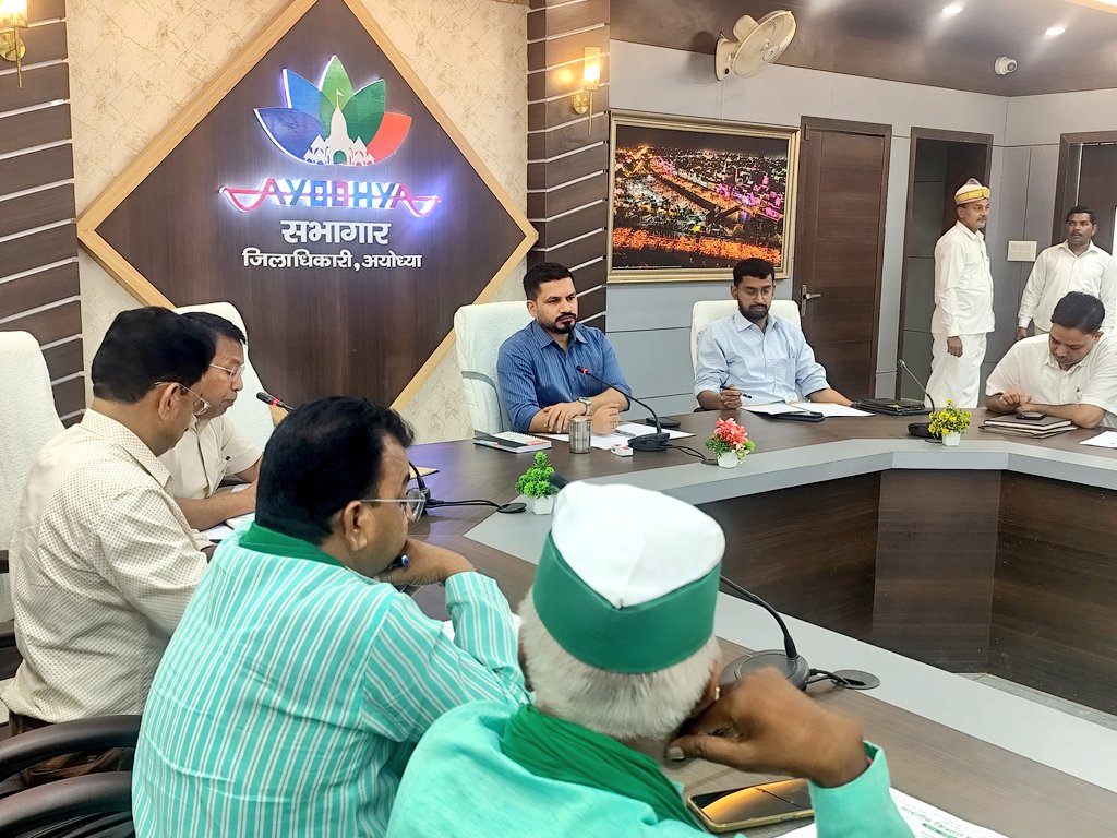 District Magistrate Ayodhya tweet media