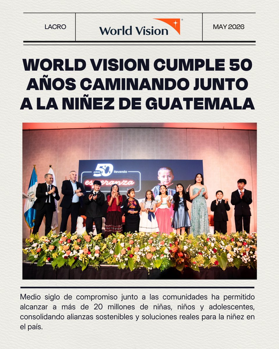 World Vision LAC tweet media