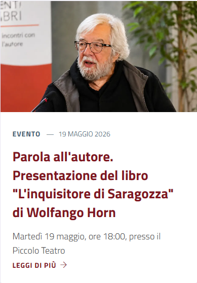 MaglioEditore's tweet photo. Appuntamento, alle ore 18:00, con #WolfangoHorn a #Crevalcore https://t.co/qyrqnRpk9K