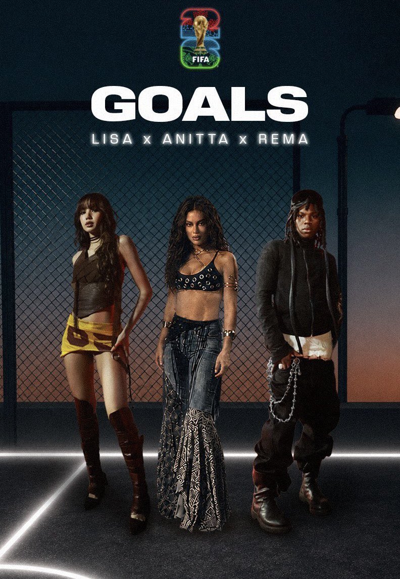 LISABPMEXICO's tweet photo. LISA x Anitta x Rema  'GOALS'

#LISAMÉXICO @wearelloud https://t.co/uqFrmacTmX