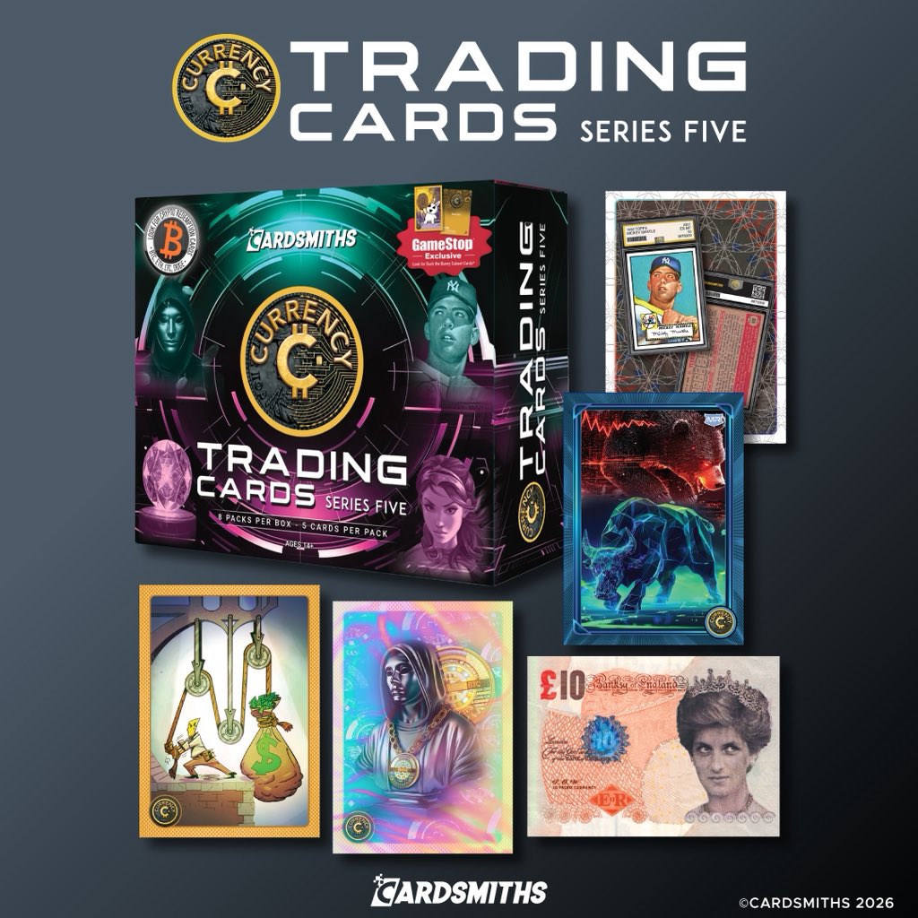CARDSMITHS_'s tweet photo. We were thrilled to be a feature of @LicenseGlobal’s recent collectibles article! 

https://t.co/hsm036ZQsU

#CurrencyCards
#Cardsmiths
#LicenseGlobal
#GME https://t.co/ltrUZVLQwu