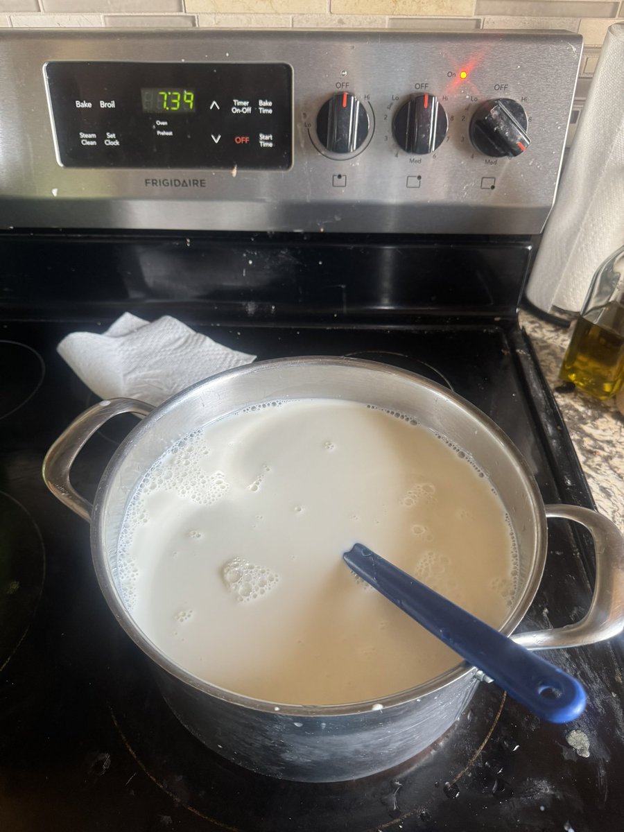 SideSnatch's tweet photo. I’m trying cheese making and I’m super excited for it! https://t.co/sp5GTLU1MB
