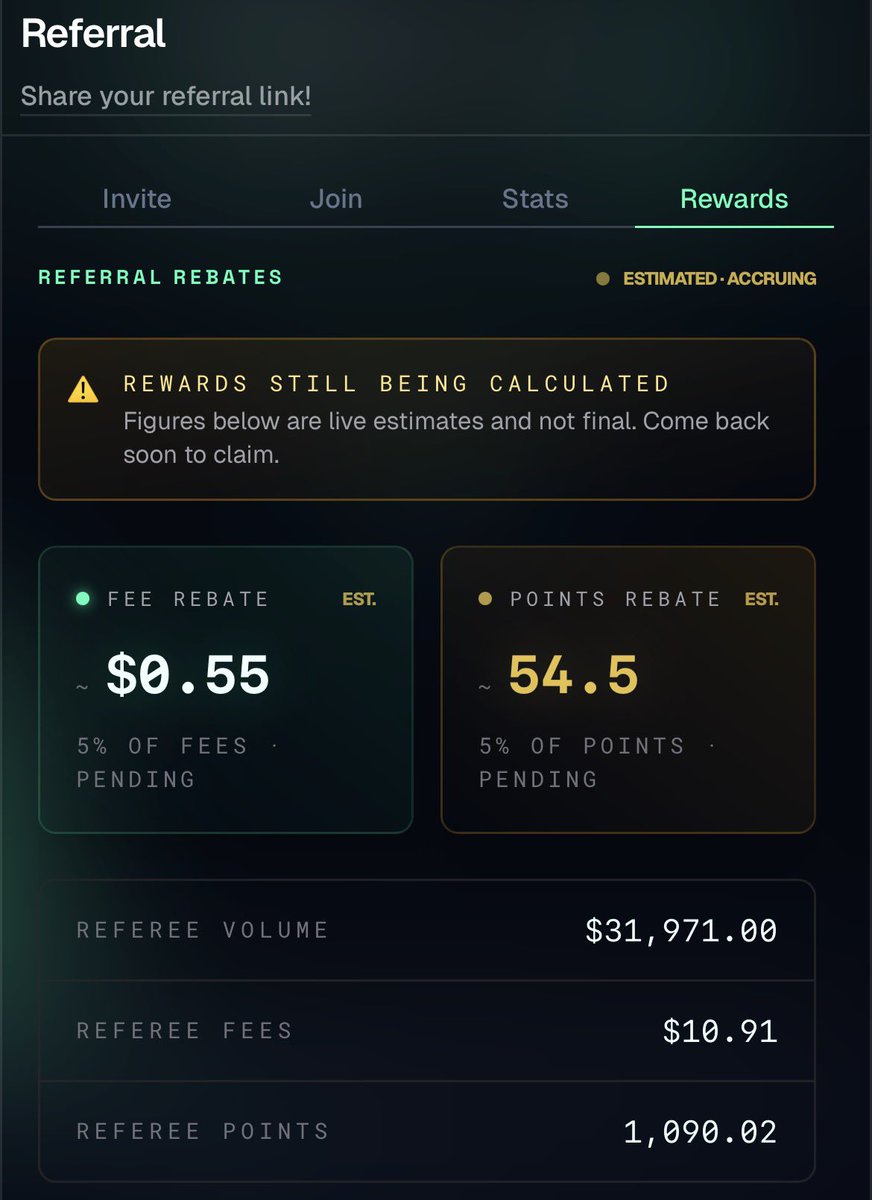 rokyinfl's tweet photo. Finally @01Exchange referral system out

I got a rather modest result!

But I still want to say thanks to community members of 01 https://t.co/zlaJCJotqx