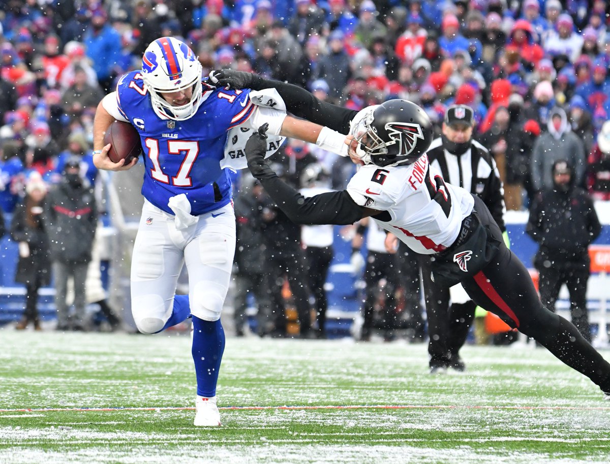 FalconsMOF's tweet photo. The Falcons were thoroughly dismantled in Buffalo 48-18.  Everything that could go wrong did, lowlighted by QB M Penix Jr throwing 5 ints.   Flacons are now 10-4 on the season and will look to regroup next week vs the Texans.  @MOFLeagues #MOFS86Wk15 https://t.co/9RA65Jf5iH
