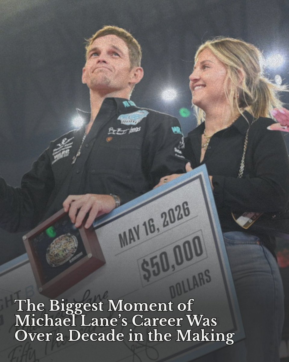 USCowboyInc's tweet photo. At 35-years-old, Michael Lane got the late call to replace Jess Lockwood after Round 4 of the PBR World Finals, he showed up at Dickies Arena the winningest cowboy in Velocity Tour history, but he hadn’t registered a World Finals qualified ride since 2015.

After bucking off of his first bull in Fort Worth, he covered Socks in a Box for the 88.05 points, the best score of his UTB career. Afterward, he said he just wanted to capitalize and keep riding bulls for his daughters.

Saturday night was the real story for Lane, though. He covered Let’s Roll for 89.5 points to win Round 7. Since making his Built Ford Tough Series debut at the Ty Murray Invitational in 2013, he had never won a round at the PBR’s top level.

There were no shortcuts for Lane, who made his PBR debut in the Touring Pro Division in 2008. Since then, he has racked up 746 total outs, 268 qualified rides, and 19 event wins, a majority of each of those coming in the PBR’s lower leagues.

But over the weekend, he was one of the best bull riders in the World. Only six different men won a round at the 2026 PBR World Finals. Michael Lane was one of them.