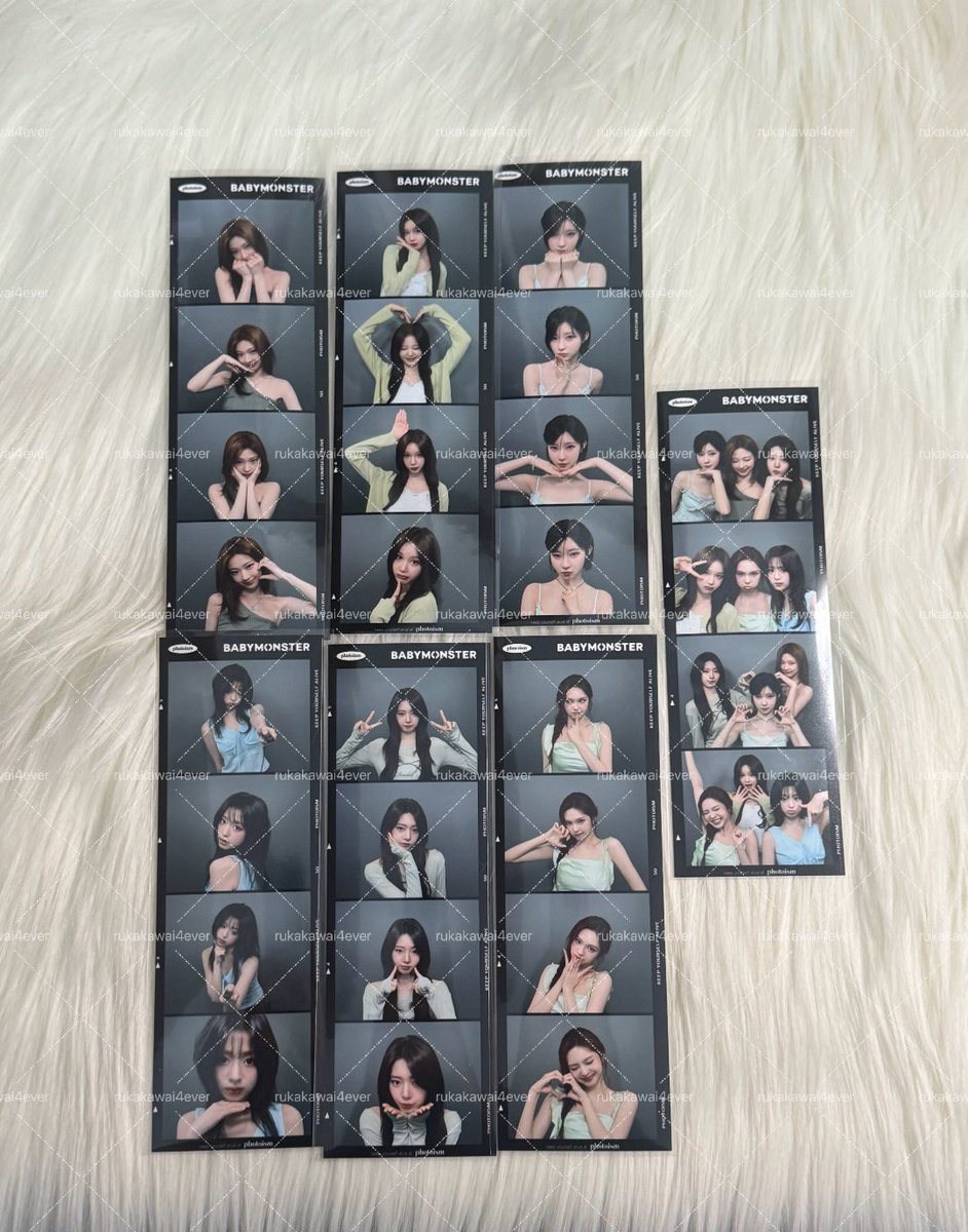 rukakawai4ever's tweet photo. SNAPISM x BABYMONSTER OT6 + GROUP IS FINALLY HERE💗 thank youu so muchhh kakk @unclebaemon udah jadi jastipku😘😘

#BABYMONSTER #베이비몬스터 https://t.co/WNC3y5Mzmd