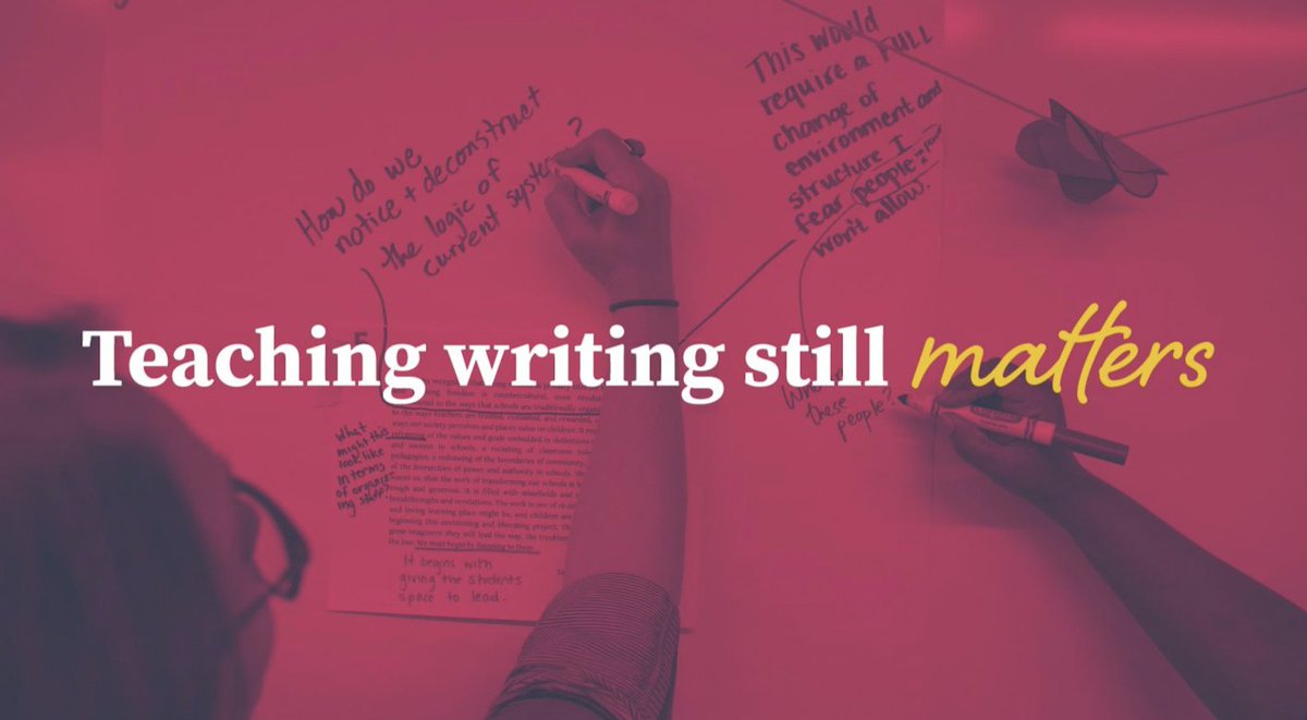 owpmu's tweet photo. Looking to dust off your notebook and create a new or refreshed notebooking habit for the coming summer? Join Tanny McGregor, Stephanie Affinito, and Beth Rimer for an hour of notebooking with NWP's Writing Still Matters summer series!

➡ RSVP here: https://t.co/udnUE4u4Wl

#OWP https://t.co/VXjsKvpFY1