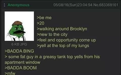 Greentext Poster tweet media