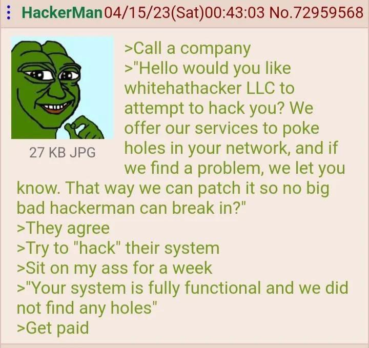 Greentext Poster tweet media