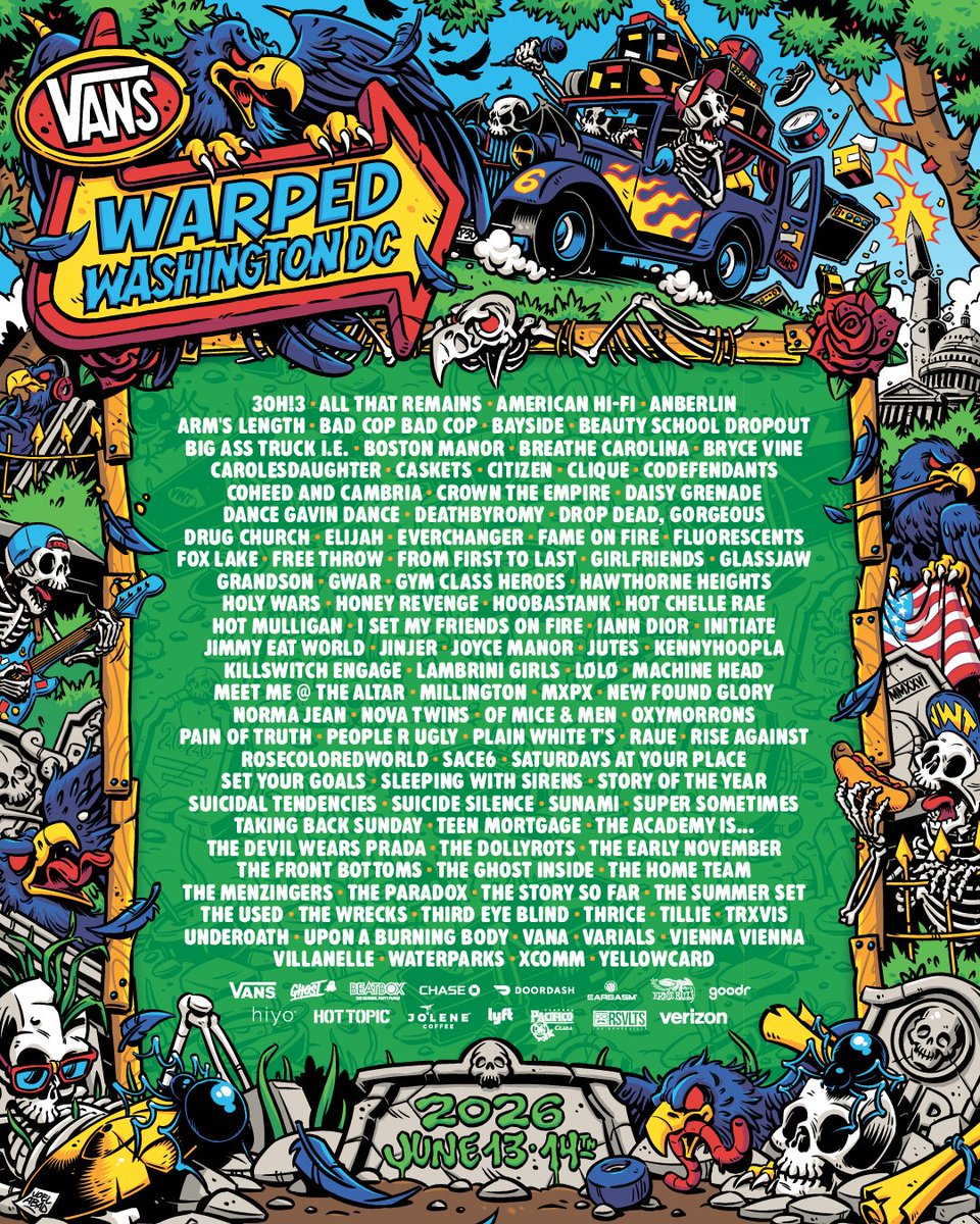 Vans Warped Tour tweet media