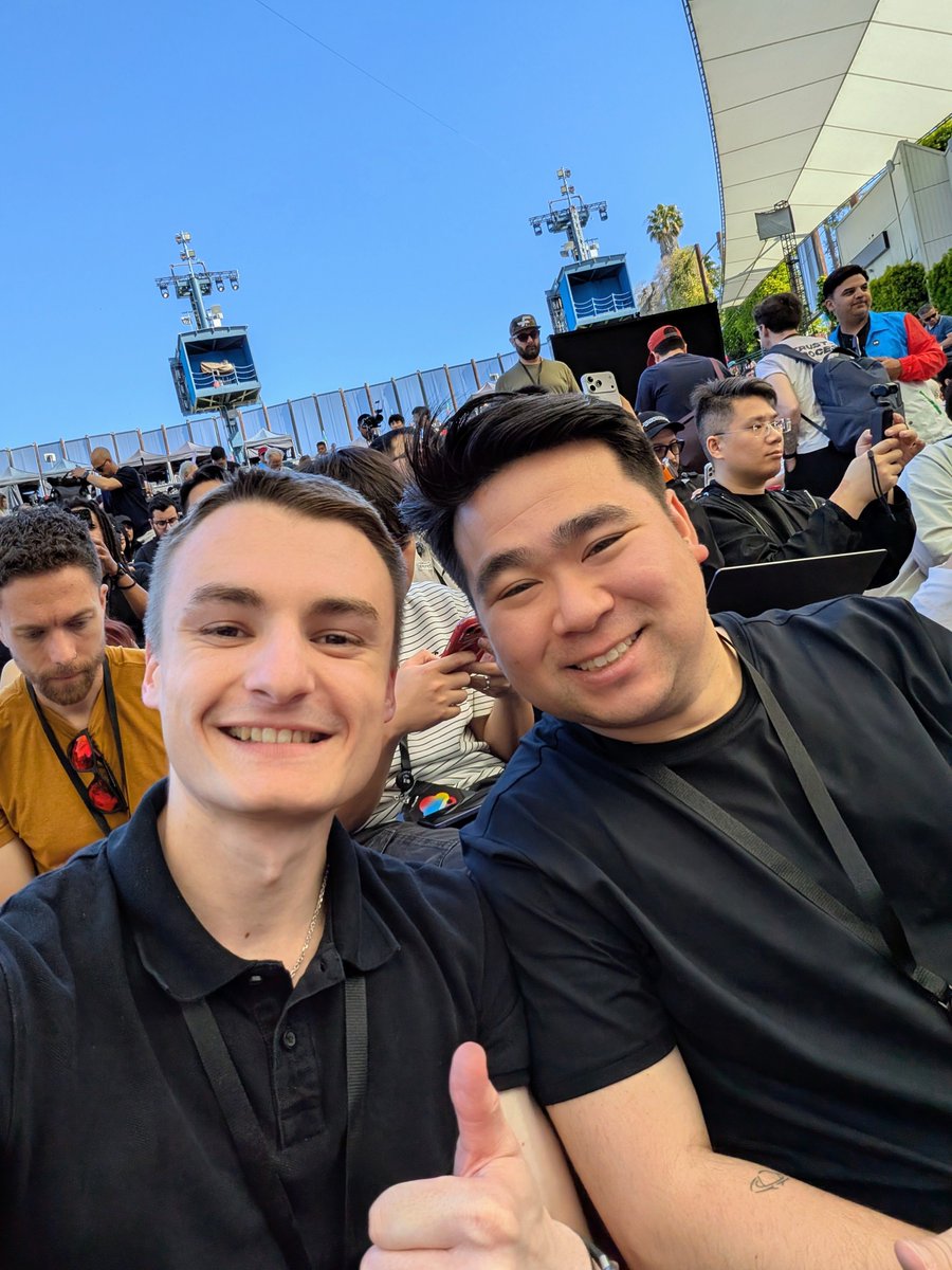 We're so ready!

Main conference of the Google I/O in 25 mins now 🔥