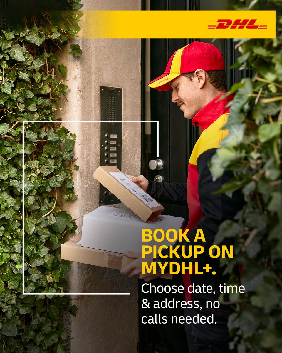 DHLExpressCH's tweet photo. With greater visibility, thoughtful handling, and a system built for reliability, every delivery feels
effortless.​

#DHLExpressSwitzerland #DHL #LogisticPartner #GlobalShipment https://t.co/P7IWHb9Z7a