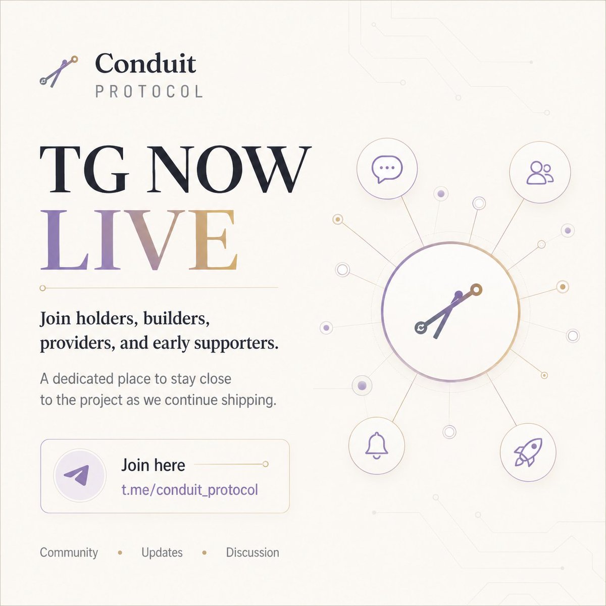 Conduit Protocol tweet media