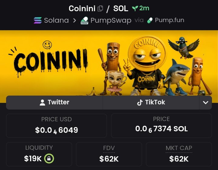 Crypto__Guard's tweet photo. $Coinini
Ca; FmbmhYpjBzszfUxDju3g1qQzggXTT5yfMJ94rK7ypump
Aped at $62K MCAP.
Called first via my private telegram 📍
#Crypto #CryptoTrading #Memecoins
#SOL #Coinini https://t.co/5B9PFvOYzx