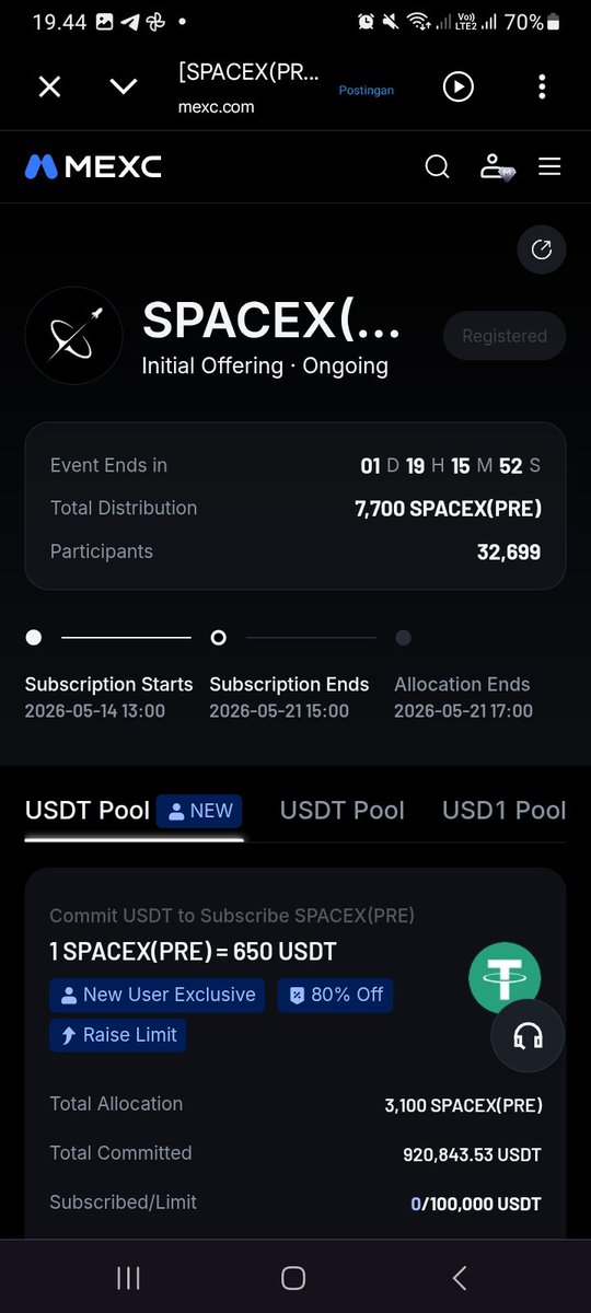 Lucky12247's tweet photo. @MEXC Whoop!!
$SPACEX is bullish!!

UID: 67768467
@Randy_jones123 @Dreamcoinbn @fTgle8ubHtMp3 https://t.co/gcPSBJXZdV