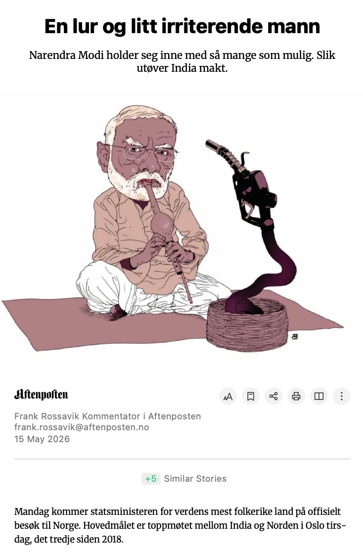 somvartha's tweet photo. What is your Journalistic standard Norway? Is this your culture? Now we are not at the stage of your humiliation. we know hot answer your humiliation. https://t.co/kOhB0McVzr