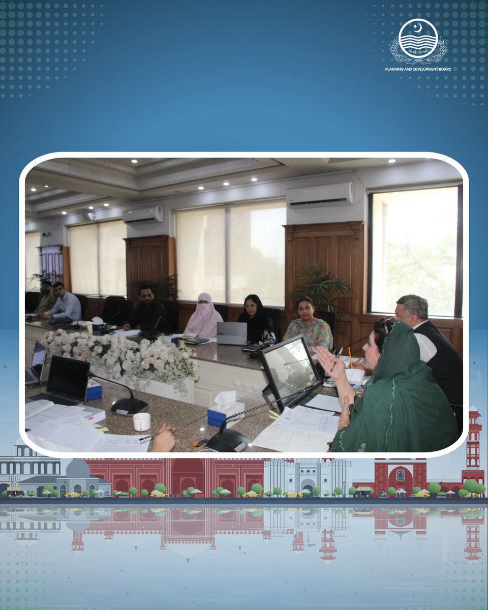 ggwoasieq11's tweet photo. A Pre-PDWP meeting regarding the revised PC-I of two Forestry and Wildlife schemes was held at the P&amp;D Board
Meeting was chaired by Member Environment, Ms. Nadia Shafiq
Participated by Secretary Forest and Wildlife Department  Capt. (Retd.) Tahir Zafar Abbasi, and other officials https://t.co/rtsuFOVWW1