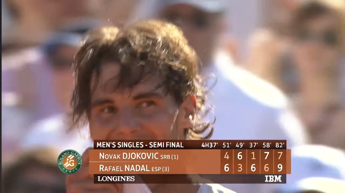 tennisarab25's tweet photo. 3 مرات فقط خاض رافائيل نادال المجموعة الفاصلة في مسيرته في رولان غاروس : 

الدور الأول 2011 ضد جون ايسنر 🇺🇲 ✅ 

الدور نصف النهائي 2013 ضد نوفاك جوكوفيتش 🇷🇸 ✅ 

الدور ثمن النهائي 2022 ضد أوجير الياسيم 🇨🇦 ✅ 

#Rolandgarros https://t.co/q7WCf5smut