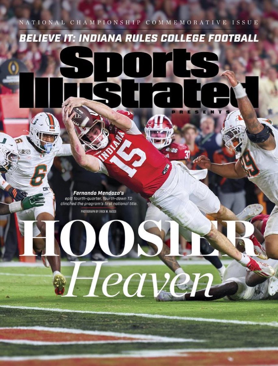 TennisWrld's tweet photo. It has been exactly 4 months since Indiana Football won the National Championship. Still feels surreal! #iufb https://t.co/EcieqYPANH