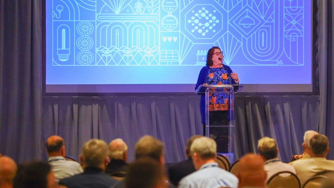 TVPPA's tweet photo. Good afternoon from our 80th Annual Conference! Speakers are diving into the forces that shape local power companies today, including data centers, SMRs, workforce needs, and customer expectations. 
#TVPPA80TH #TVPPA https://t.co/KRc4U8yFgt