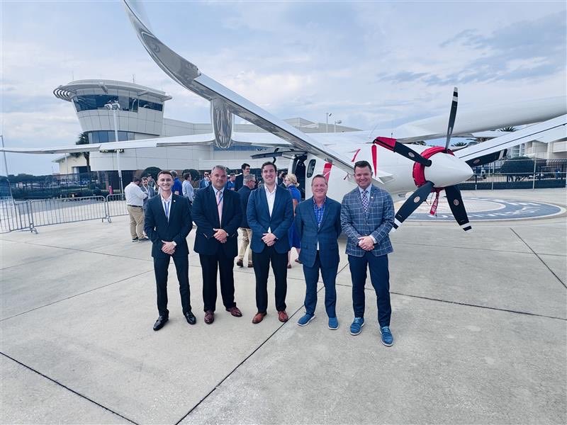 SelectFLA's tweet photo. The future of Advanced Air Mobility is right here in Florida! @SelectFLA and @FLACommerce were happy to be a part of @EmbryRiddle and @myFDOT’s Advanced Air Mobility Symposium in Daytona Beach last week. 

Learn More >> https://t.co/XUgrxrGUtO https://t.co/EkT8J4YSZO
