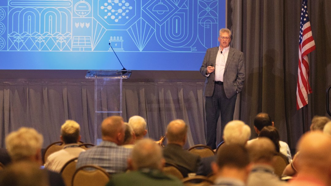 TVPPA's tweet photo. Good afternoon from our 80th Annual Conference! Speakers are diving into the forces that shape local power companies today, including data centers, SMRs, workforce needs, and customer expectations. 
#TVPPA80TH #TVPPA https://t.co/KRc4U8yFgt