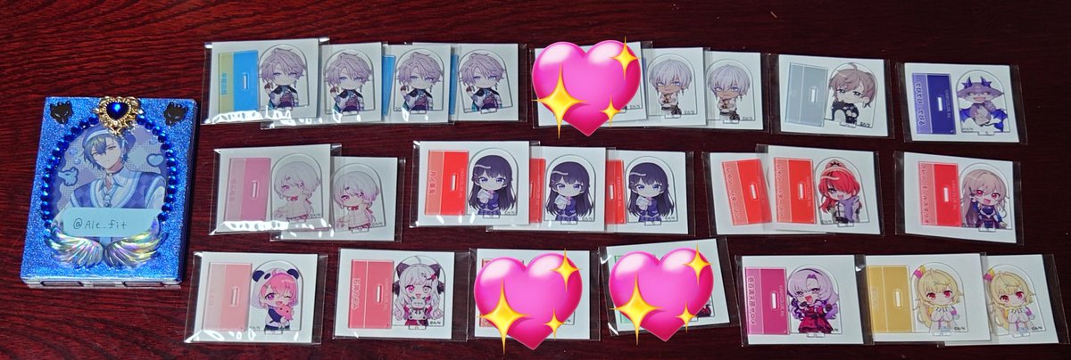 Alt_fit's tweet photo. 【交換】にじさんじ チョコエッグ

譲:画像1枚目

求:画像2枚目❤＞🤍＞💙2

最上段は❤＞🤍との交換
💙は❤とセットでの交換希望
2段目以降は❤️🤍との交換の場合ご希望あればこちらから2点または同数任意の方抱き合わせ可能

6/6池袋手渡し＞別日土曜日池袋手渡し＞郵送(まとめて優先) https://t.co/1wf3eJTBM0