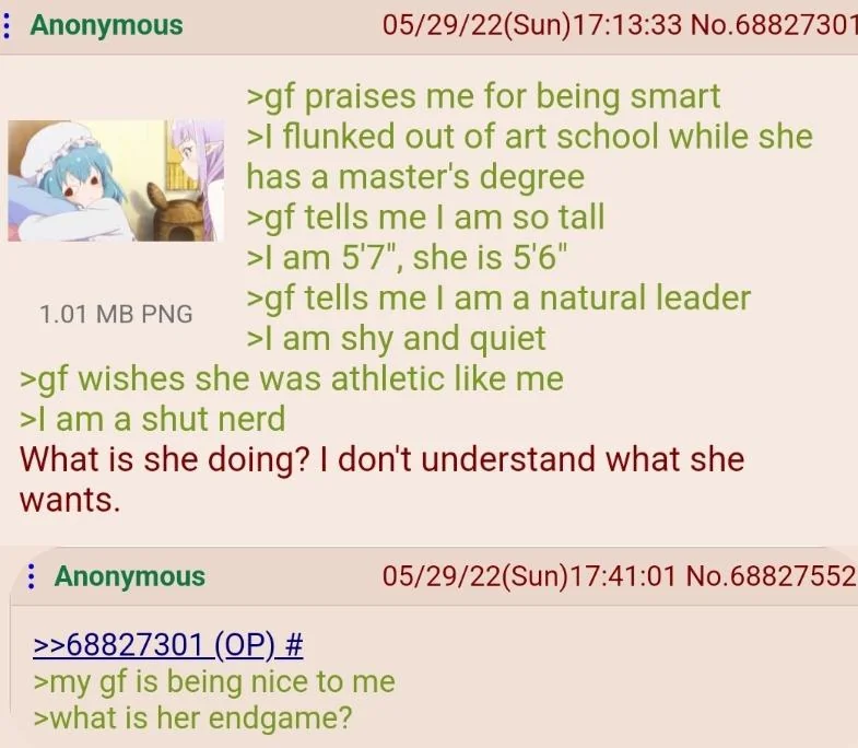 Greentext Poster tweet media