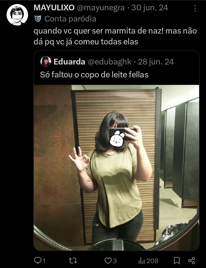 mariola cara de boiola VIU O MCR༊·˚ tweet media