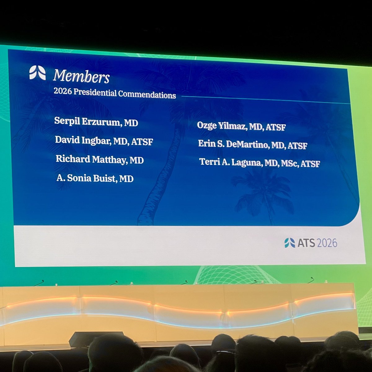 MayoPCCM's tweet photo. Congratulations to @MayoPCCM core faculty @erinsdemartino on receiving the #ats2026 Presidential Commendation for her work with the @atscommunity Ethics Committee.

#meded #pccm #ethics https://t.co/D8moXBH0Ja
