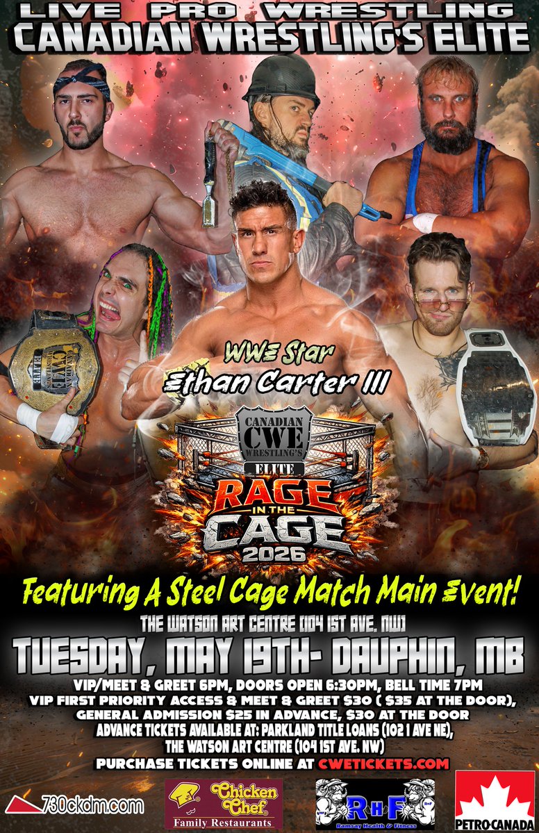 Canadian Wrestling's Elite tweet media