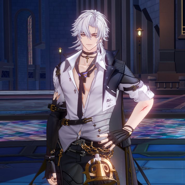 azuraeon's tweet photo. New Male Simulacra for Lockhart Region, Skull - Tower of Fantasy https://t.co/elkAadhIRR