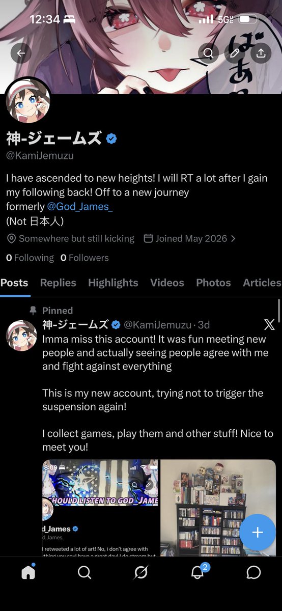 GodJaMeS tweet media
