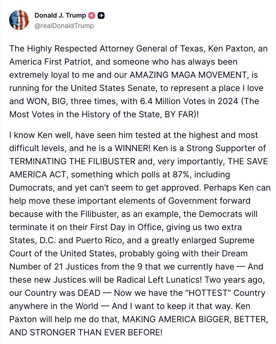 Attorney General Ken Paxton tweet media