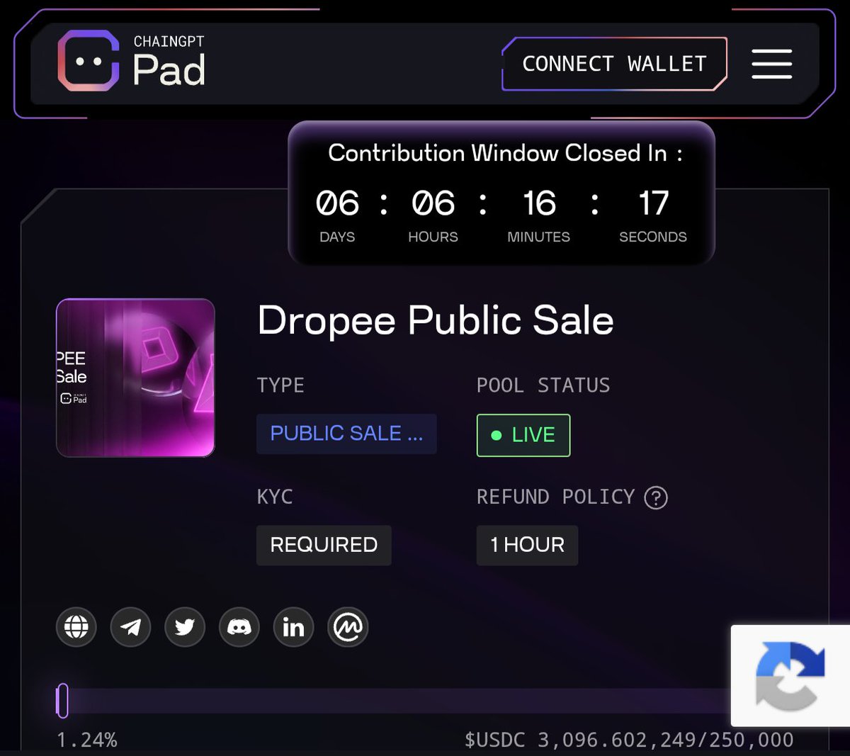 xopia_web3's tweet photo. This is the first public entry before the $DROPEE TGE on May 27 and the timing could not be more important.

While most projects are still selling visions and unfinished roadmaps, Dropee is already operating at scale

13M+ users
$2.5M revenue generated
8 live apps already running https://t.co/46s9zGfxKn